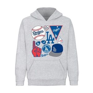 Gray Dodgers hoodie (Unisex)